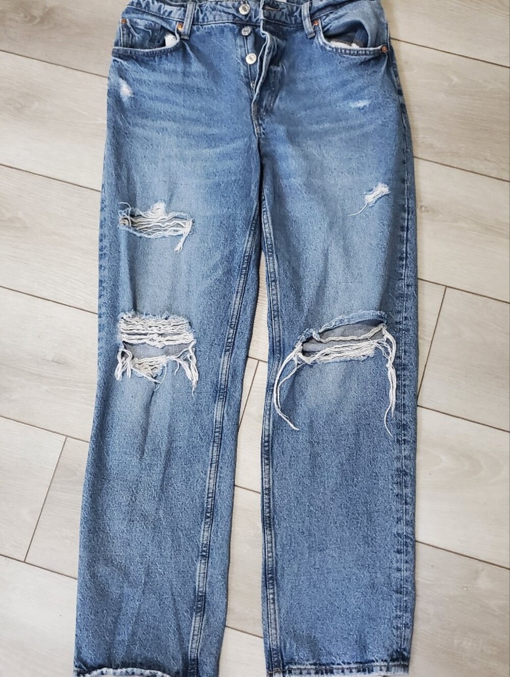Women's 90's Boyfriend Jeans in Light Blue Size 4